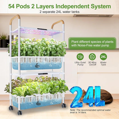 Twin 6.3 gallon tanks give 12.7 gallons of total capacity so you refill far less often than on a countertop system.