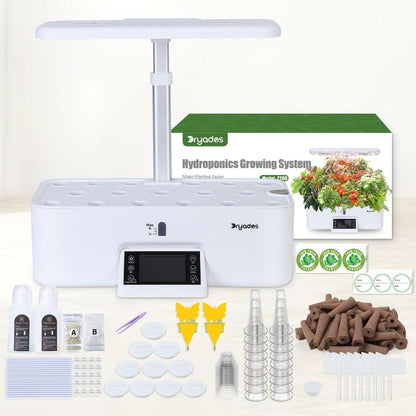 Dryades Z208 17 Pods Herb Garden Planter Kitchen Hydroponic Systerm