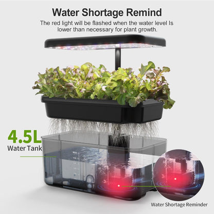 DRYADES  Growing Systerm with 8 Pods Countertop with LED Light-Z223