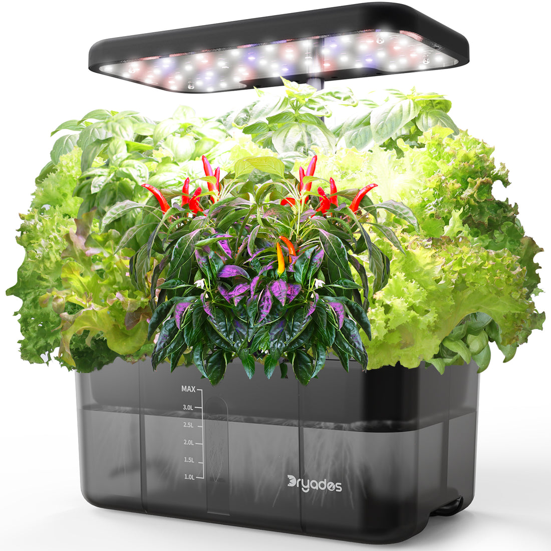 DRYADES  Growing Systerm with 8 Pods Countertop with LED Light-Z223