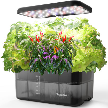 DRYADES  Growing Systerm with 8 Pods Countertop with LED Light-Z223