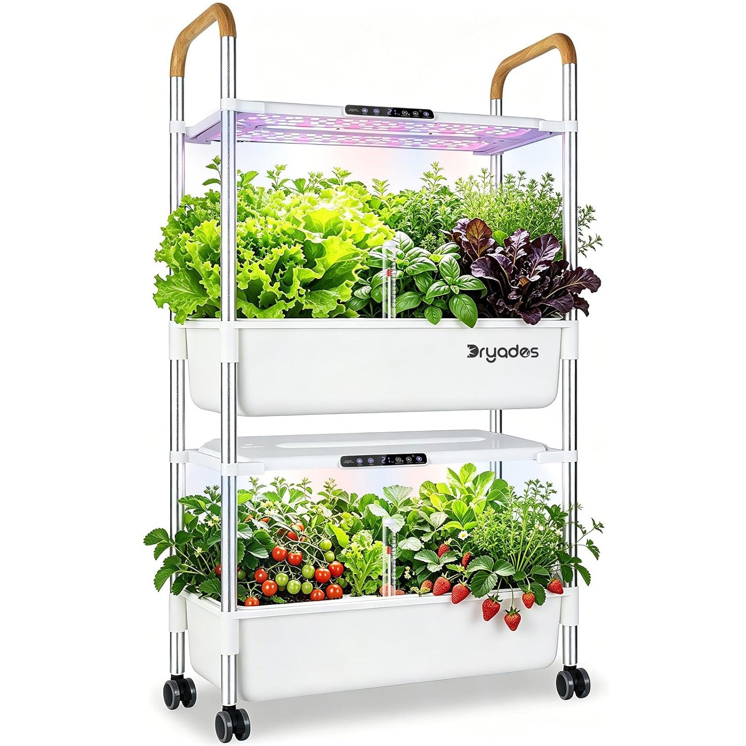 Twin 6.3 gallon tanks give 12.7 gallons of total capacity so you refill far less often than on a countertop system.